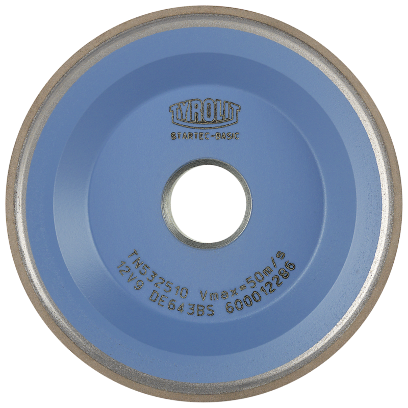 Muelas CNC de diamante aglomerado con resina para rectificado en húmedo